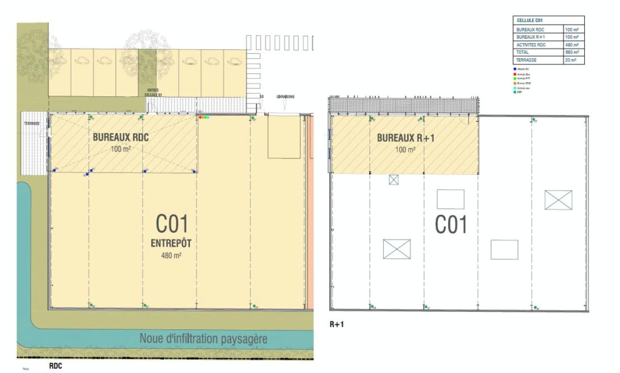 Local d'activité Avelin 1292m² Vente local d'activité Avelin Nord OVACT2316803 8